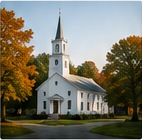 White church in Concord