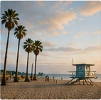 Santa Monica beach